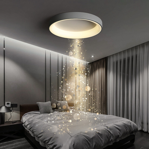 卧室灯吸顶灯led温馨浪漫饰创意北欧灯具现代简约房间主卧吸顶灯
