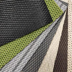 粗条纹pvc编织墙布耐磨布维也纳酒店行李架客房硬包面料扪布仿藤