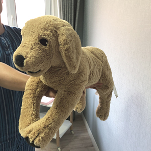 ikea宜家正品 古西格 毛绒玩具狗狗公仔70厘米大黄狗大黄