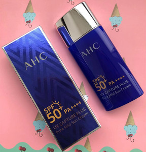 韩国ahc防晒霜小蓝瓶隔离二合一喷雾防晒乳男女学生军训防紫外线