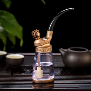 烟具水烟壶全套配件水烟袋水烟斗烟丝烧锅玻璃潮男酒吧用