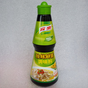 家乐酸辣鲜露调味料468g瓶装烹饪蘸食凉拌菜红烧淋汁腌制炒菜美味
