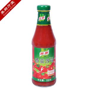 家乐番茄沙司330g 薯条蘸酱 意面 手抓饼 汉堡西餐调料番茄酱