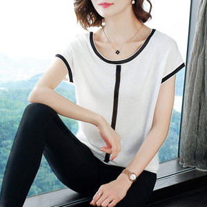 肩宽女装显瘦上衣宽松