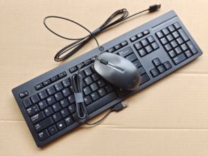 全新原装惠普HP125有线键盘鼠标套装台式电脑笔记本通用办公键鼠