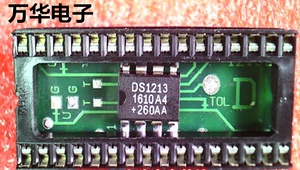 DS1213D DS1213 数据转换器插座 时钟芯片 进口原装 直插DIP-32脚
