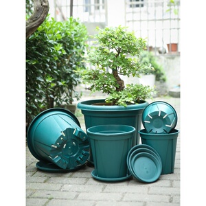 5加仑盆第三代新款控根盆塑料花盆加厚耐用树脂青山盆欧式防烂根