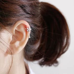 耳骨夹女耳廓森系