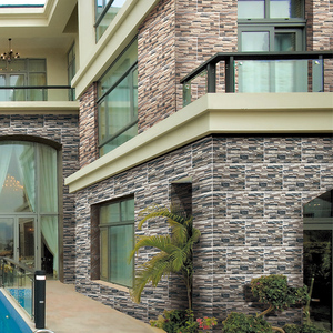 美式乡村别墅外墙瓷砖300*600户外庭院花园自建房围墙砖仿文化石