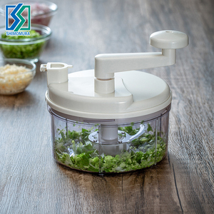 手摇碎菜机日本进口下村蔬菜绞碎器饺子馅搅碎机手动蒜泥器碎菜器