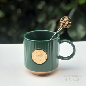 星巴克水杯陶瓷杯子大