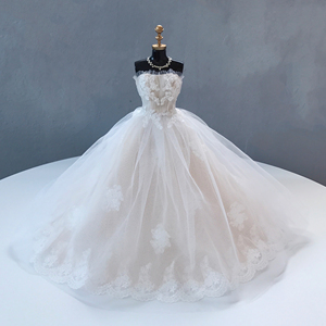 迷你手工小婚纱成品模型摆件高级精致生日礼物闺蜜结婚创意成年礼