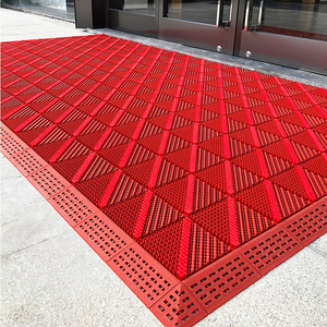 商用大门口红地毯室外防滑地垫进门入户外脚垫酒店迎宾塑料防水垫