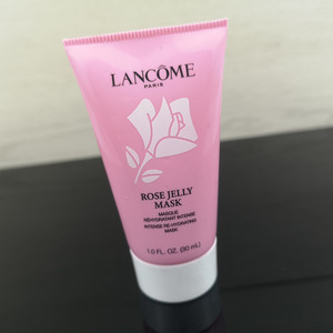 包邮 lancome兰蔻清滢玫瑰果冻面膜30ml 补水保湿舒缓泛红