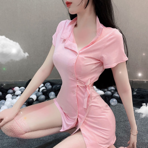 霏慕齐臀护士服制服夜店诱惑cosplay服装女性感火辣情cos趣 内 衣