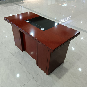 卓木安邦油漆 实木单人办公桌1.2米桌椅组合电脑桌子财务桌写字台