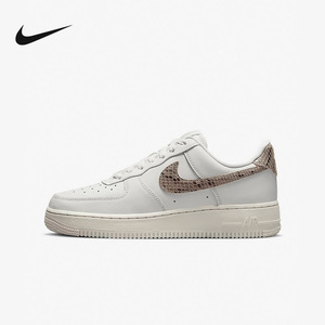 【双11】耐克nike force1 07 af1空军一号女鞋蛇纹休闲板鞋dd8959