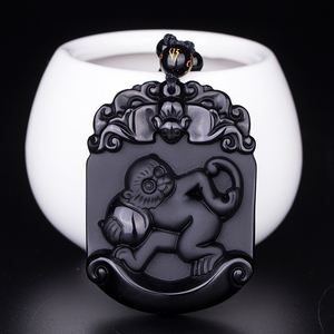 2022年生肖猴猴龟保泰天禄开泰吉祥物吊坠属猴灵猴赐宝护身符项链