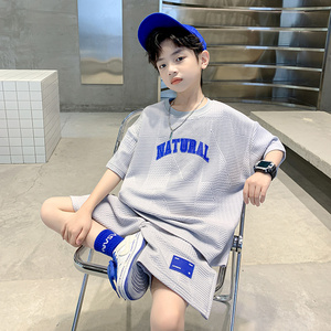 Jkids韩国品牌儿童装男童夏装短袖套装中大童夏季男孩运动薄款潮