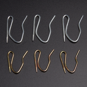 包邮 韩式窗帘钩大小尖钩s钩大s钩小s钩单钩韩折窗帘钩单钩升降钩