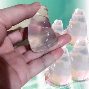 螺旋尖头一次性情侣水果味足浴店按摩果冻螺旋果冻美容院服务型