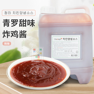 韩国进口青罗cheongra韩式炸鸡酱 酱料 配料 裹酱炸鸡10kg微甜辣
