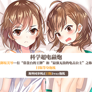 某科学的超电磁炮抱枕