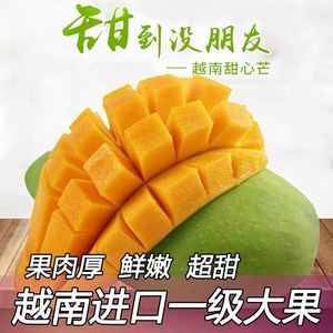 越南甜心芒果新鲜10斤泰国特产孕妇小孩好吃的水果南方热带贵妃芒