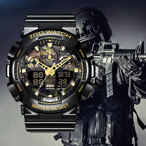 手表男特种兵战狼户外运动多功能黑科技战术机械男初高中生电子表