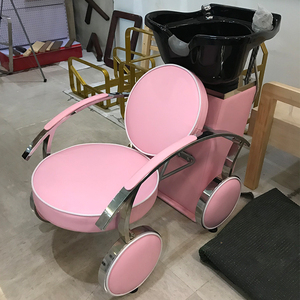 美发店网红理发店洗头床冲水床高档简约半躺坐式发廊专用厂家直销