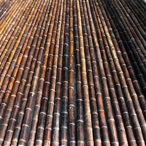 紫竹竿装饰装修竹子室内屏风隔断吊顶门头庭院篱笆栅栏围栏竹杆子