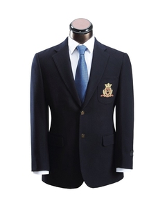 国际品牌男士西服商务休闲纯色羊毛单西装新款大码免烫绣标外套潮