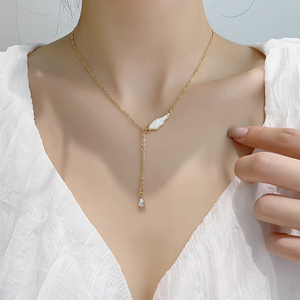 天使翅膀锁骨链