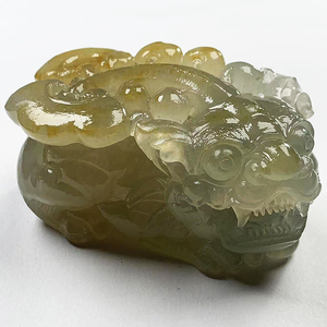 天然缅甸翡翠a货冰种招财貔貅玉吊坠男女款貔恘皮丘皮球玉石项链