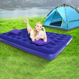 三人充气床垫户外露营帐篷睡垫家用单双人加厚简易便携野营气垫床