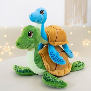 可爱卡通小乌龟海洋馆动物毛绒玩具公仔布娃娃抱枕玩偶生日礼物