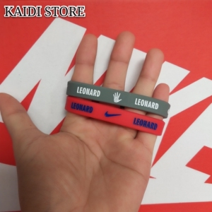 nba球星伦纳德手环 猛龙队leonard同款运动硅胶情侣腕带 纪念版