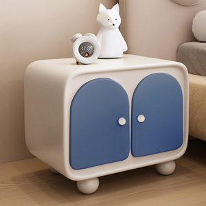 儿童床头柜实木男孩