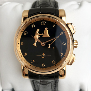 实体店现货二手雅典鎏金系列玫瑰金自动机械男表6106-103/e2