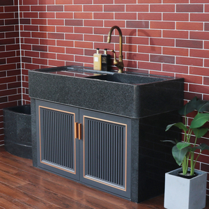 室外水池水磨石