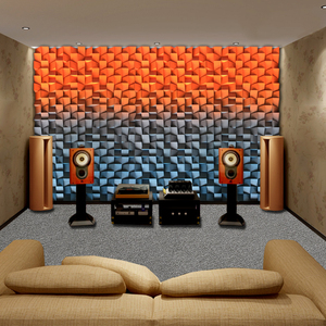 音乐室吸音墙板效果图图片