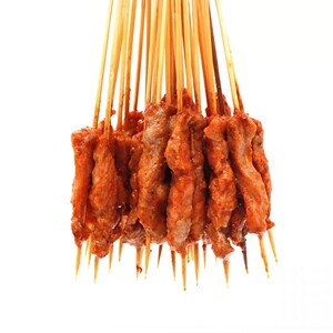 羊肉风味小串 新疆小肉串铁板肉串烧烤小串夺命小串网红小串300串