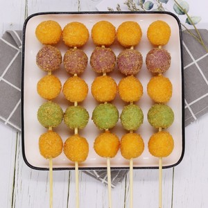 素天下果蔬串 南瓜饼串素菜特色油炸烧烤麻辣烫甜品点心串15串