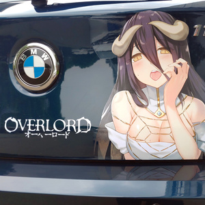 overlord周边雅儿贝德安兹乌尔恭不死者之王骨傲天贴纸痛车车贴纸