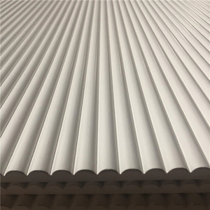 海棠木制品 波浪板外半圆2公分3公分波浪密度板客厅柜门背景现货