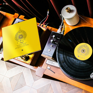 正版 一路莲花 梵音吟唱佛曲音乐 lp黑胶唱片 12寸留声机专用碟片