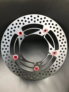 晨希车业台湾far赤鬼球墨浮动刹车碟盘267mm smax force 林海领程