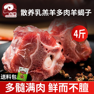羊蝎子新鲜带肉冷冻商用10斤整箱羊脊骨多肉羊歇子宁夏甘肃滩羊肉
