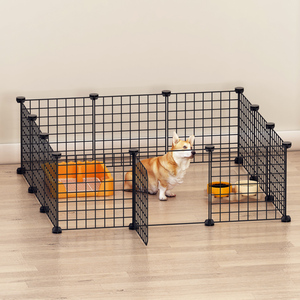 狗围栏宠物狗狗室内狗笼子栅栏小型犬泰迪柯基护栏家用中型大型