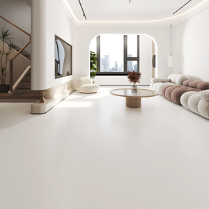 广东佛山瓷砖天鹅绒柔光砖750x1500肌肤釉奶油风地砖客厅地板砖白
